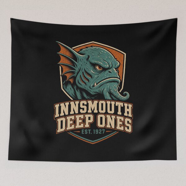 Item preview, Lovecraft Innsmouth Deep Ones - Vintage 1927 Crest designed and sold by Fenay Designs.