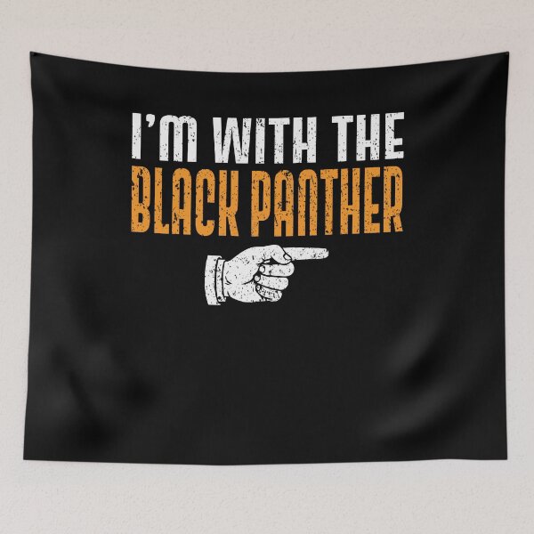Item preview, I'm With The BLACK PANTHER Matching Couple Halloween designed and sold by mdmahabubur.