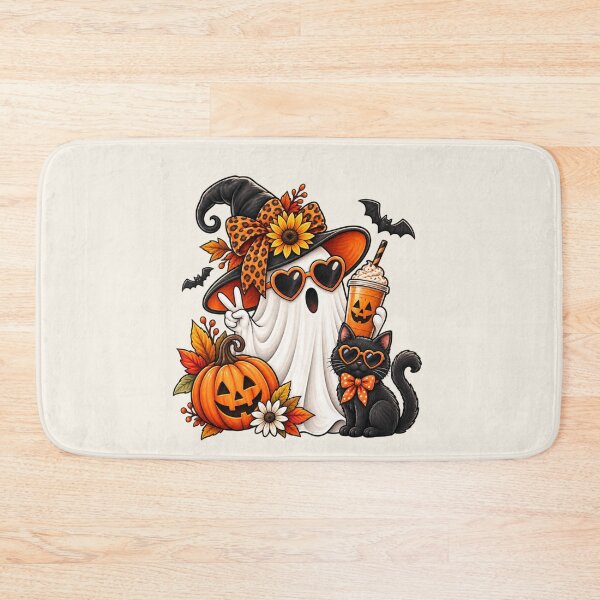 Item preview, Halloween Auntie Gift Ghost Pumpkin Art designed and sold by Corvoria.