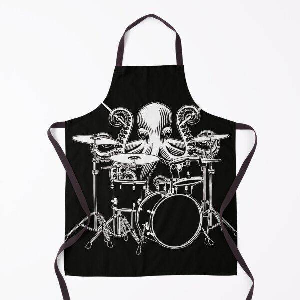 Item preview, Octopus Drummer Rock Musician - Drumming Sea Creature designed and sold by haitrieuic96.