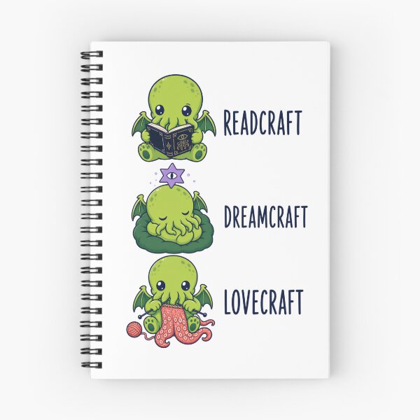 Item preview, Lovecraft Readcraft Dreamcraft - Cute Cozy Trio designed and sold by Fenay Designs.