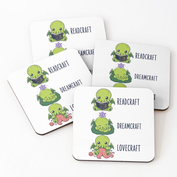 Item preview, Lovecraft Readcraft Dreamcraft - Cute Cozy Trio designed and sold by Fenay Designs.