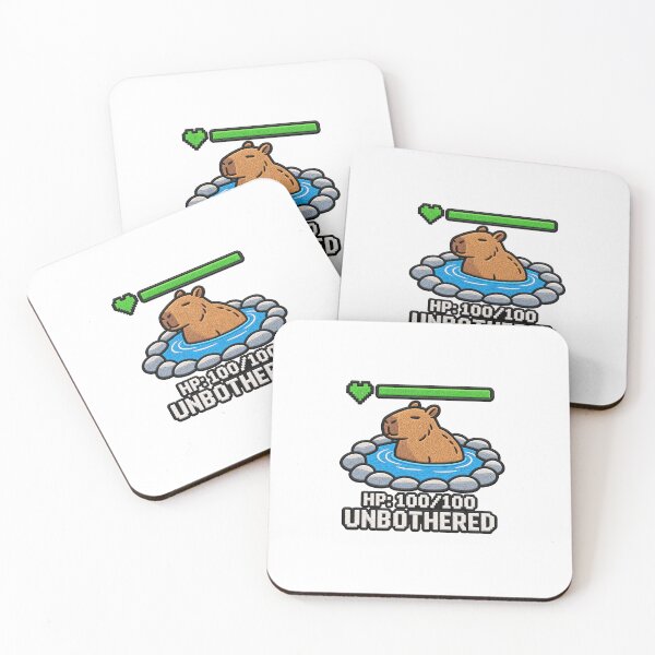 Item preview, Capybara Full HP, Zero Stress T-shirt designed and sold by ModBase.