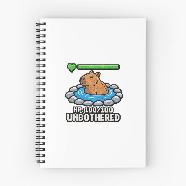 Item preview, Capybara Full HP, Zero Stress T-shirt designed and sold by ModBase.