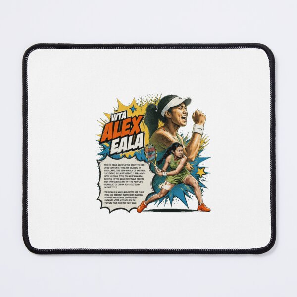 Item preview, Alex Eala Rising Star Filipino Tennis Champion Fan Design designed and sold by SparklesCo.