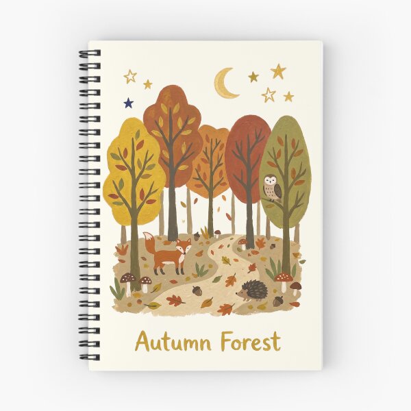 Artikelvorschau, Gemütliche Herbstwald-Kunst entworfen und verkauft von Pasteltone.