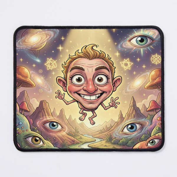 Item preview, Psychedelic Fantasy Journey – Colorful Dreamscape designed and sold by FotoworldEdel.