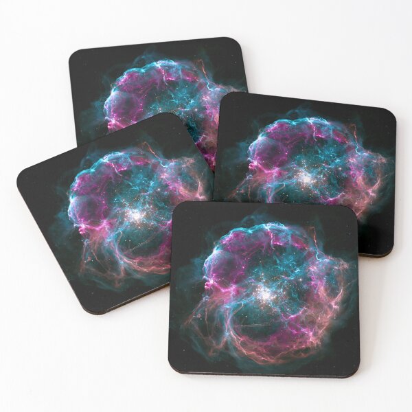 Item preview, Nebula Cosmic Cloud Teal Magenta Deep Space Art designed and sold by FrostyFrisby.