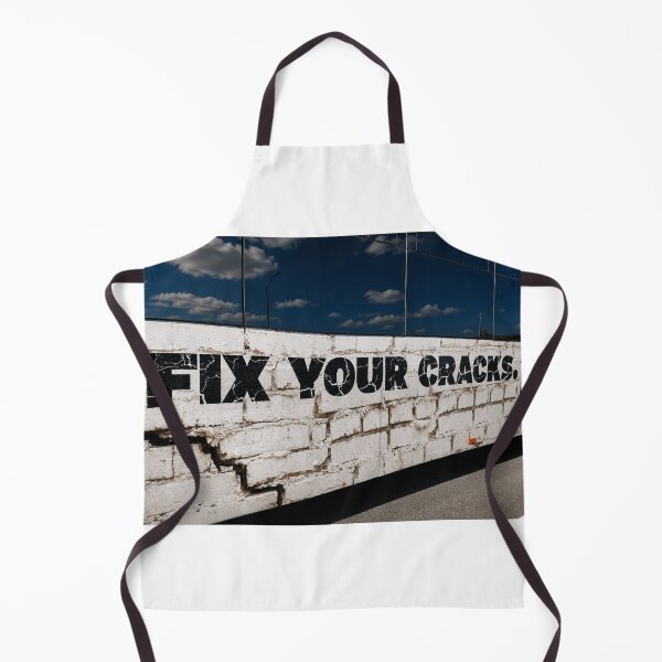 Item preview, Fix Your Cracks Mural - North Carolina Building designed and sold by Astute-Artio-Photography.
