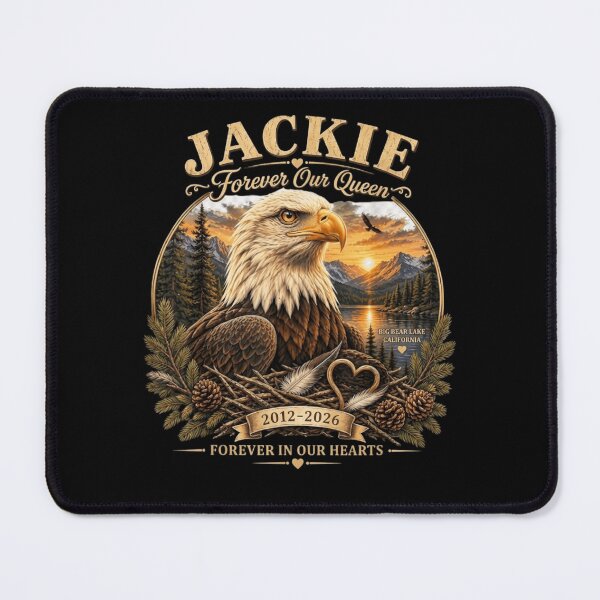 Item preview, Jackie Forever Our Queen Big Bear Lake Bald Eagle Memorial designed and sold by haitrieuic96.