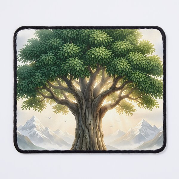 Item preview, Rooted Serenity Mindful Tree Art designed and sold by hutofdesigns.