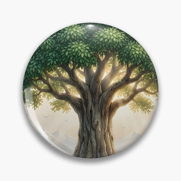 Item preview, Rooted Serenity Mindful Tree Art designed and sold by hutofdesigns.