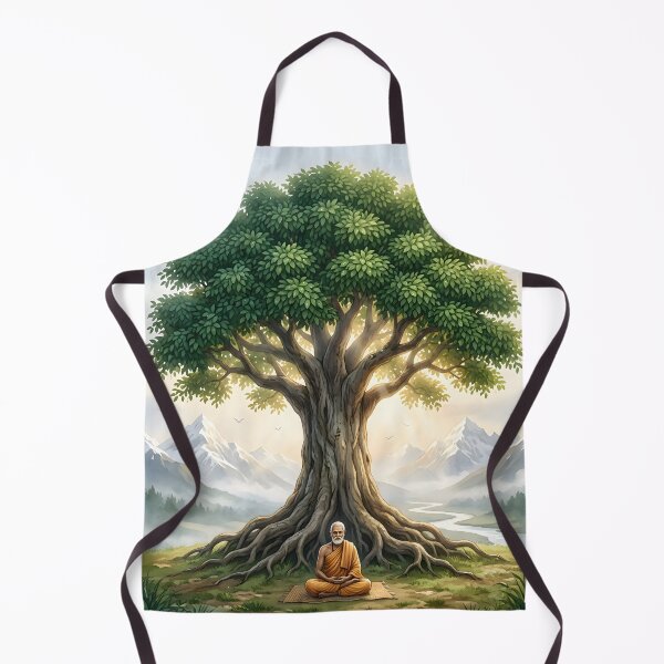 Item preview, Rooted Serenity Mindful Tree Art designed and sold by hutofdesigns.