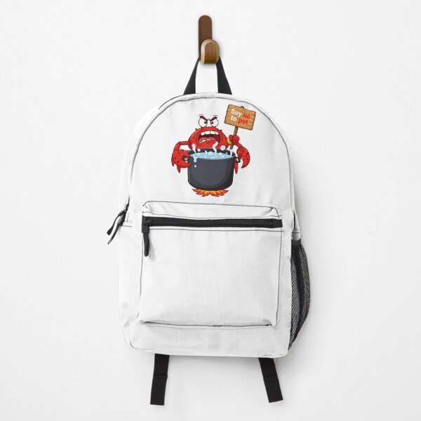 Item preview, Say No To Pot Funny Crab Designe designed and sold by AMCreatix.
