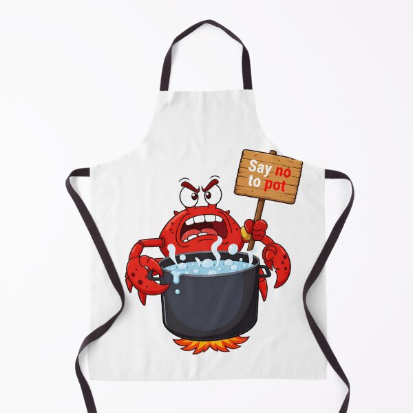 Item preview, Say No To Pot Funny Crab Designe designed and sold by AMCreatix.