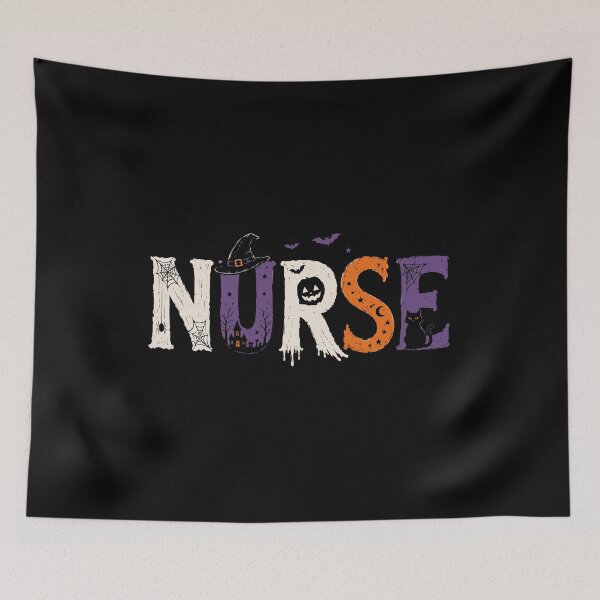 Item preview, Copy of NURSE HALLOWEEN colorful spooky designed and sold by YNELENT.