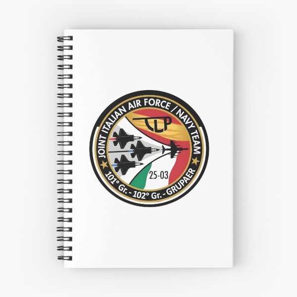 Item preview, Italian Air Force & Navy Joint Team TLP 25-03 Official Insignia Patch designed and sold by CharlieDesings.