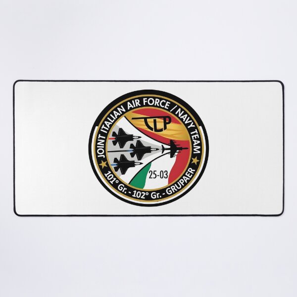 Item preview, Italian Air Force & Navy Joint Team TLP 25-03 Official Insignia Patch designed and sold by CharlieDesings.