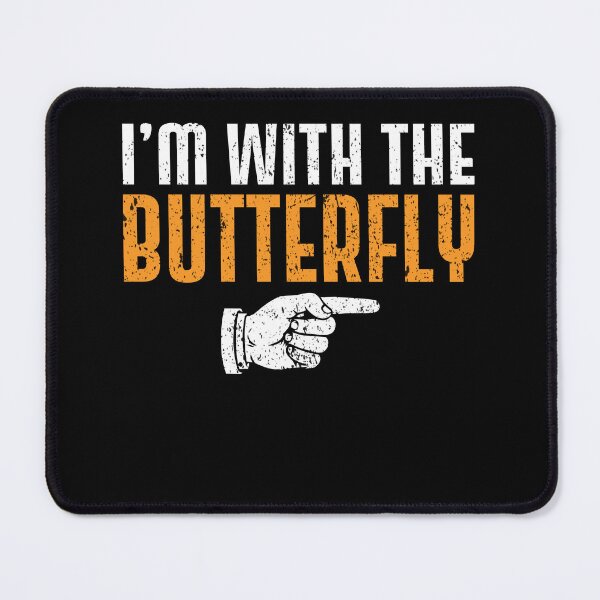 Item preview, I'm With The BUTTERFLY Matching Couple Halloween designed and sold by mdmahabubur.