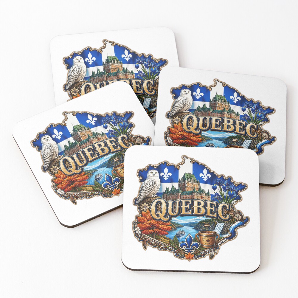Item preview, Coasters (Set of 4) designed and sold by FunFitsFactory.