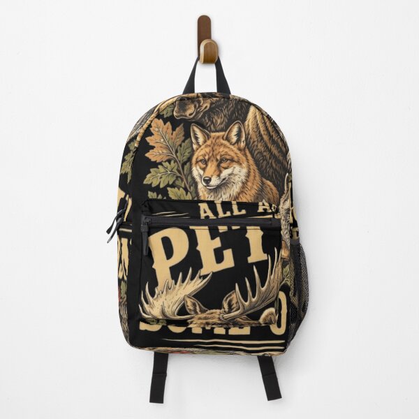 Item preview, All Animals Are Pettable Some Only Once Funny Wildlife designed and sold by haitrieuic96.