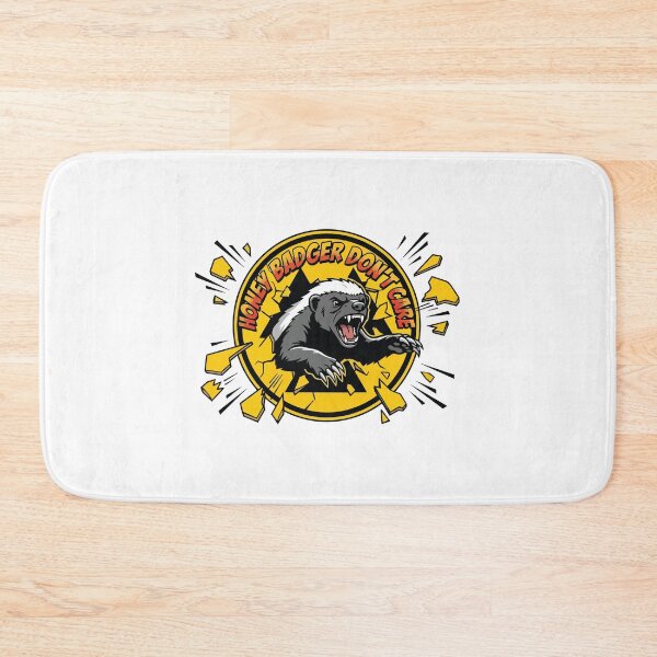 Item preview, Honey Badger Dont Care Pop Art Comic Burst designed and sold by Arc2020.