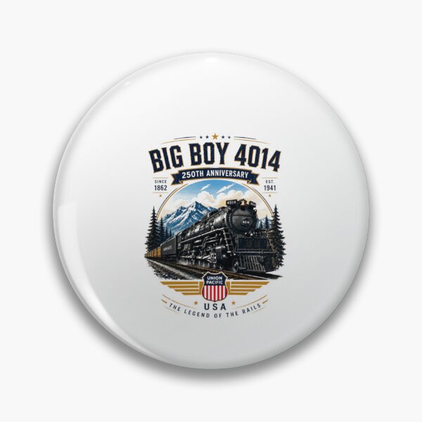 Item preview, Big Boy 4014 Steam Engine Locomotive Train Enthusiast Railway Fan designed and sold by SparklesCo.