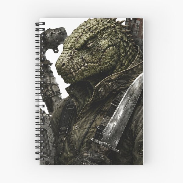 Item preview, Dorohedoro Caiman - Dark Fantasy Manga Lizard Head designed and sold by MouradStudio.