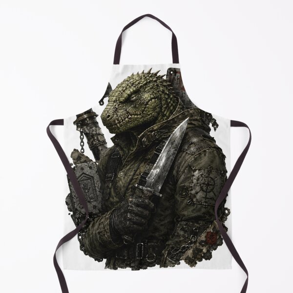 Item preview, Dorohedoro Caiman - Dark Fantasy Manga Lizard Head designed and sold by MouradStudio.