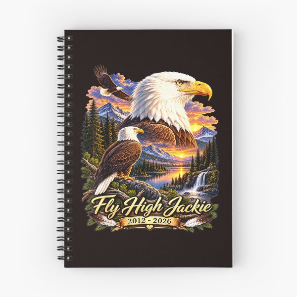 Item preview, Fly High Jackie, Jackie and Shadow Bald Eagle designed and sold by ChuyenSuperx.