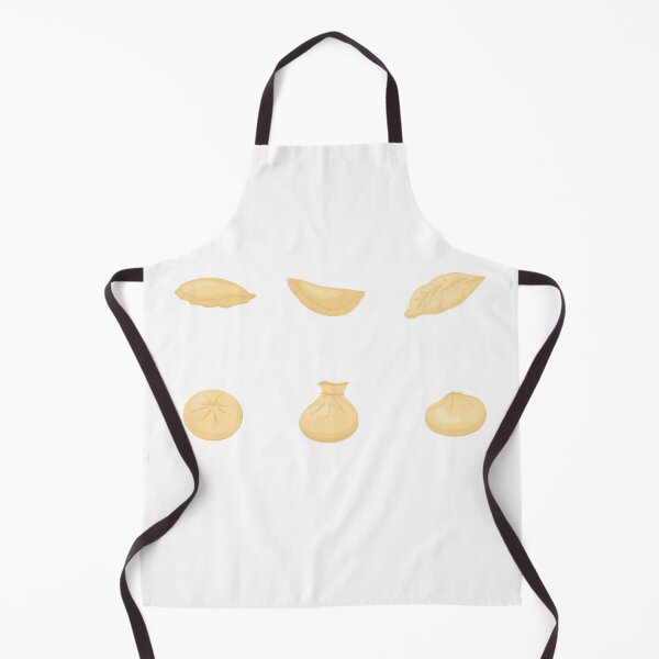 Item preview, 6 Dumpling Types Cutout Set – Chinese Dumpling Food Illustration Bundle designed and sold by EmeraldeaArt.