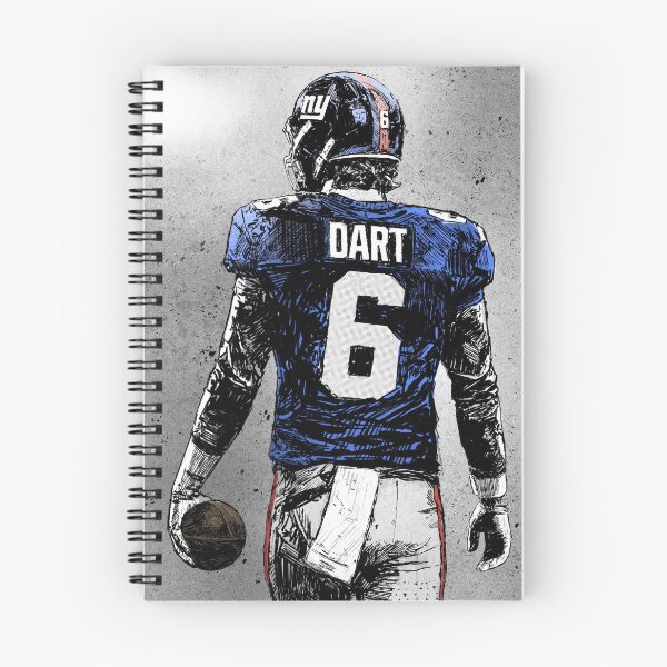 Item preview, Jaxson Dart NY giants illustration art designed and sold by Galex-f.
