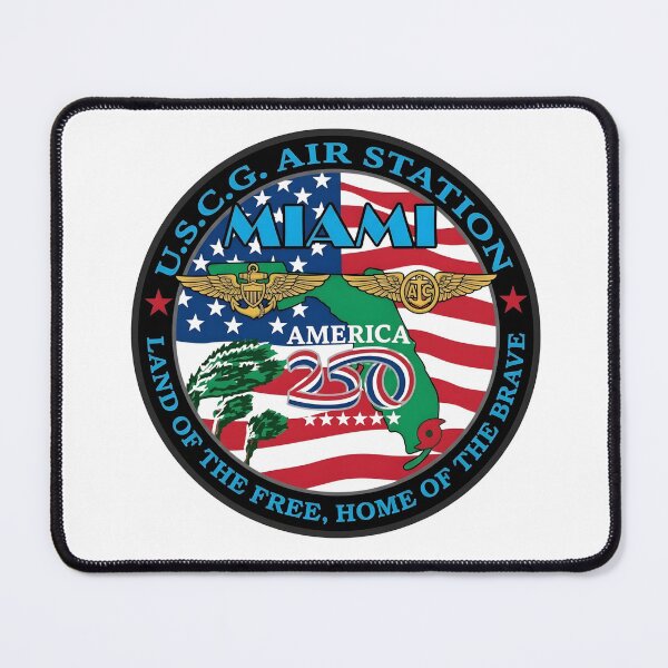 Item preview, USCG Air Station Miami America 250 Commemorative Emblem designed and sold by CharlieDesings.