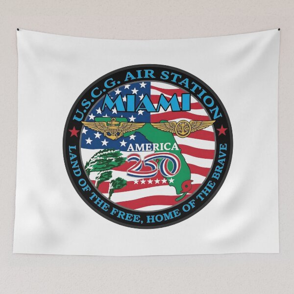 Item preview, USCG Air Station Miami America 250 Commemorative Emblem designed and sold by CharlieDesings.