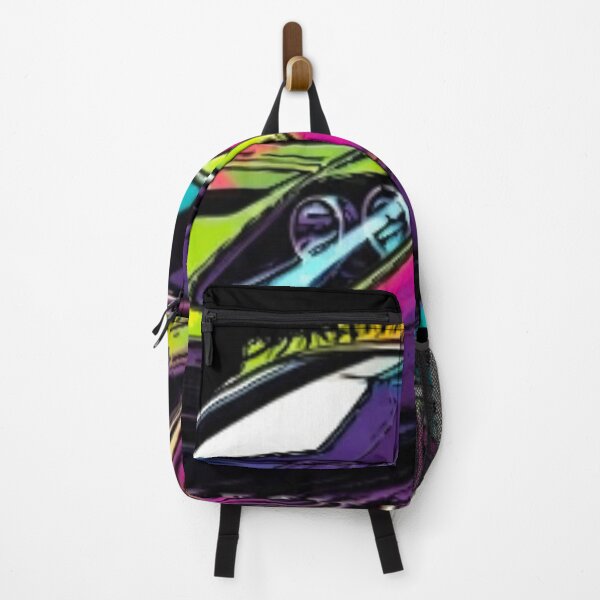 Item preview, Retro Splatter Supercar - Neon Vector Racing Art designed and sold by Nexus Space.