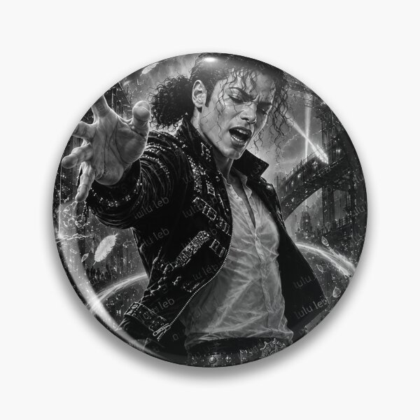 Item preview, Michael Jackson Scream Tribute BW  designed and sold by LuluLeb.