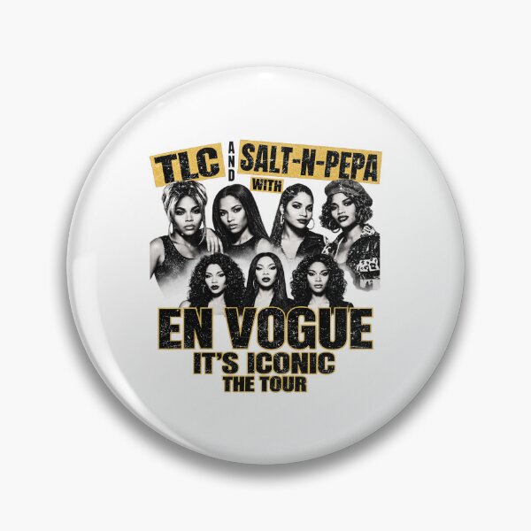 Item preview, TLC and Salt-N-Pepa En Vogue It's Iconic The Tour designed and sold by HoneyMonday.