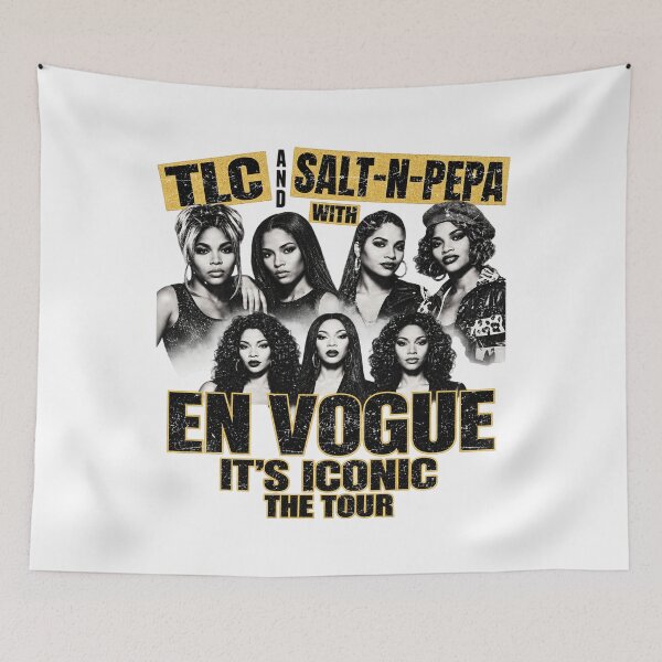 Item preview, TLC and Salt-N-Pepa En Vogue It's Iconic The Tour designed and sold by HoneyMonday.