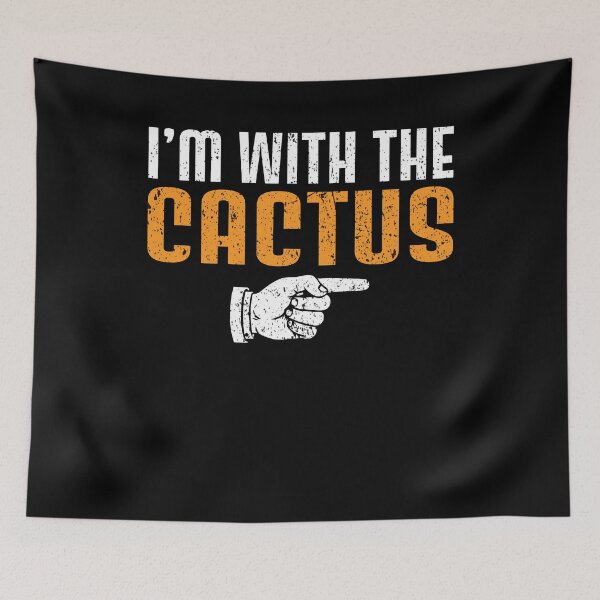 Item preview, I'm With The CACTUS Matching Couple Halloween designed and sold by mdmahabubur.