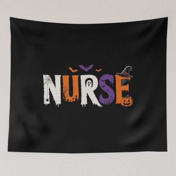 Item preview, NURSE HALLOWEEN spooky designed and sold by YNELENT.