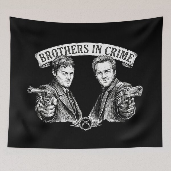 Item preview, The Boondock Saints - Brothers In Crime designed and sold by Karamram Studio.