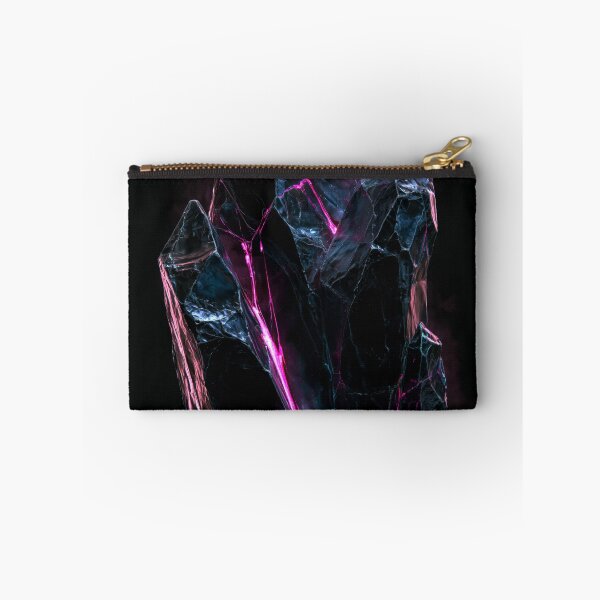 Item preview, Geology Crystal Shard Magenta Neon Mineral Art designed and sold by FrostyFrisby.