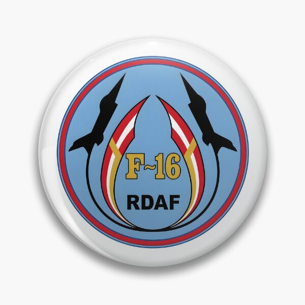 Item preview, Royal Danish Air Force RDAF F-16 Fighting Falcon Commemorative Emblem designed and sold by CharlieDesings.