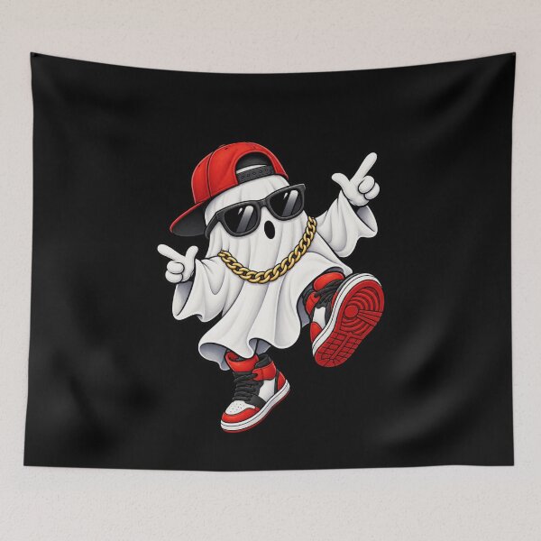 Item preview, Cool Ghost Halloween Gift Teen Boy Art designed and sold by Corvoria.