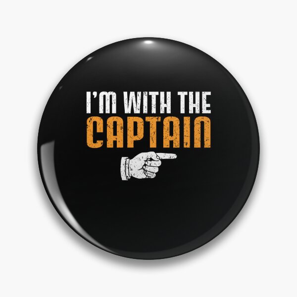 Item preview, I'm With The CAPTAIN Matching Couple Halloween designed and sold by mdmahabubur.