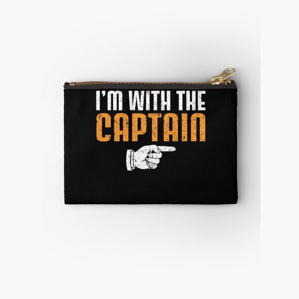 Item preview, I'm With The CAPTAIN Matching Couple Halloween designed and sold by mdmahabubur.