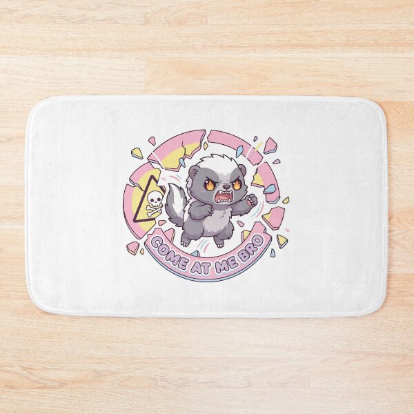 Item preview, Come At Me Bro Kawaii Honey Badger Cute designed and sold by Arc2020.