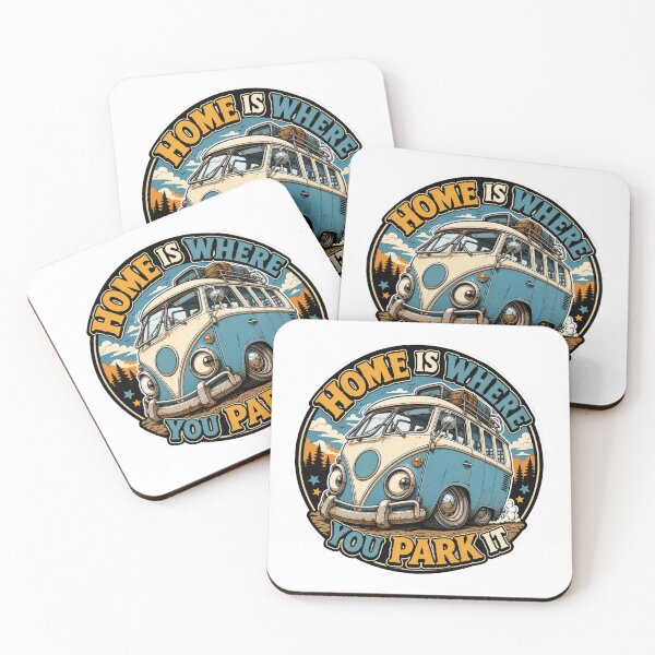 Item preview, Home Is Where You Park It -Vanlife designed and sold by Wilcox PhotoArt.
