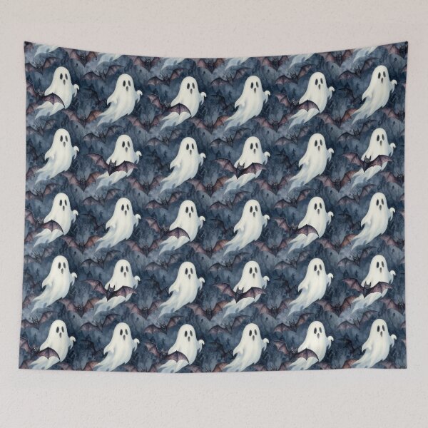 Item preview, Spooky Halloween Pattern designed and sold by Korral.