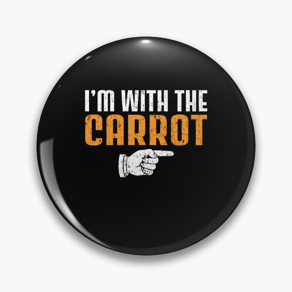 Item preview, I'm With The CARROT Matching Couple Halloween designed and sold by mdmahabubur.